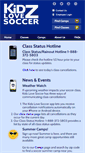 Mobile Screenshot of kidzlovesoccer.com